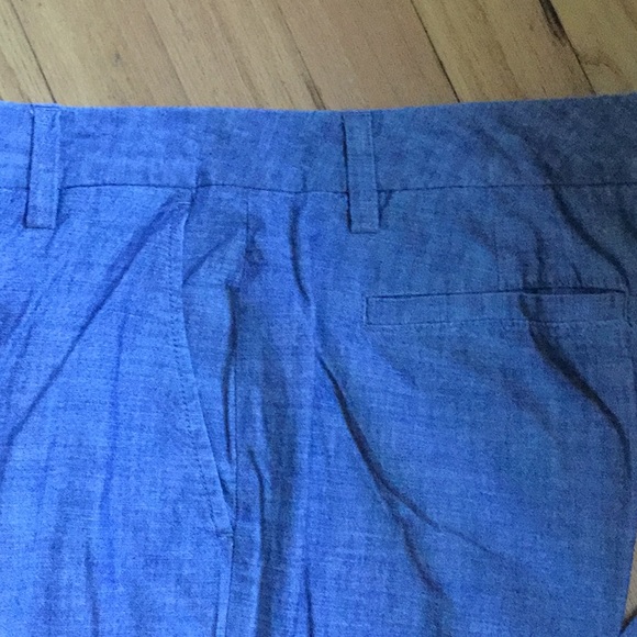 Land’s End Women’s Chambray Crop Chinos SIZE 6 - Picture 3 of 6